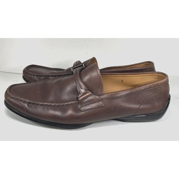 Tod’s Men’s Brown Leather Driving Loafers-US 8.5-EU 41-42 (Marked UK/Italian 7) - Picture 9 of 16